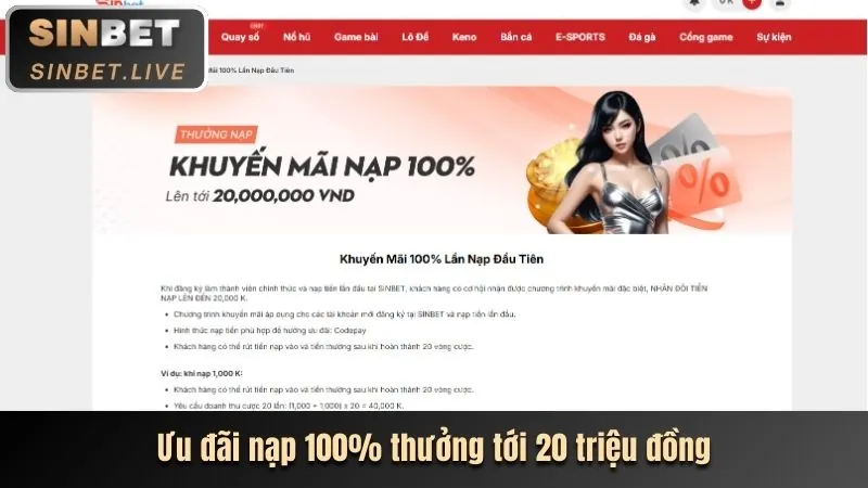 Ưu đãi chào mừng TV88